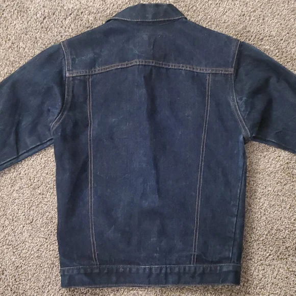 1970'S Orange Tag Vintage Levi's Jean Jacket Women's Small - Picture 5 of 8